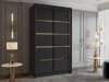 Kledingkast Closico Corden III (Zwart)