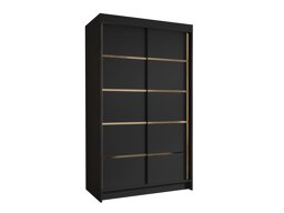 Kledingkast Closico Corden III (Zwart)
