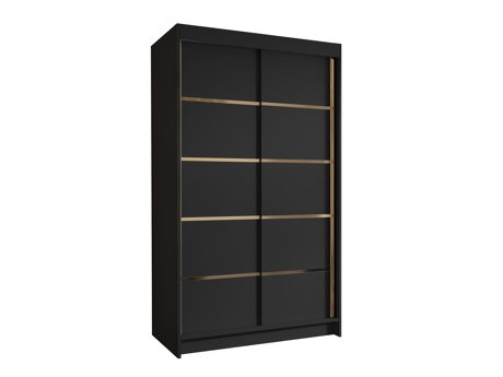 Kledingkast Closico Corden III (Zwart)