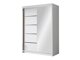 Kledingkast Closico Fornix III (Wit)