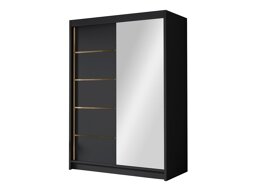 Kledingkast Closico Fornix III (Zwart)