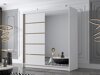 Kledingkast Closico Vallor III (Wit)