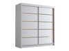 Kledingkast Closico Vallor III (Wit)