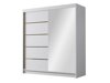 Kledingkast Closico Vallor III (Wit)