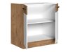Modulaire kast met deuren Wood White 110