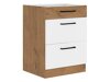 Modulaire kast met lades Wood White 115