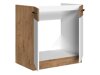 Modulaire spoelbakkast met deuren Wood White 108
