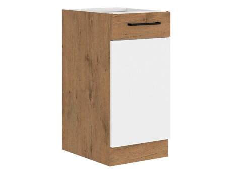 Moduláris szekrény ajtókkal Wood White 120