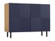 Buffet Romseru 101 (Bleu + Chêne Artisan)