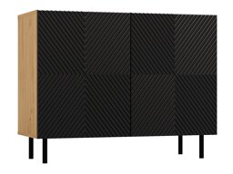 Buffet Romseru 101 (Noir + Chêne Artisan)