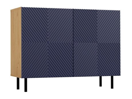 Dressoir Romseru 101 (Blauw + Artisan eiken)