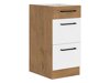 Dulap modular cu sertare Wood White 139