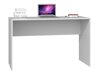 Hjørneskrivebord Mandeville 125 (Mat hvid)