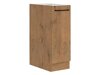 Modulaire kast met uittrekbare mand Wood 107
