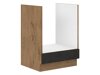 Modulaire kast voor inbouwapparatuur Wood Grey 125