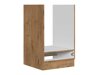 Modulaire kast voor inbouwapparatuur Wood White 125