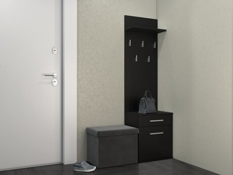 Entrésæt Mandeville 129 (Mat sort)