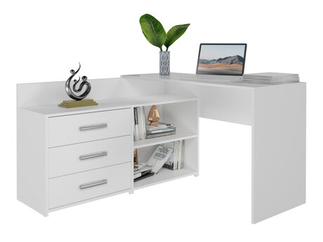 Hoekbureau Mandeville 131 (Mat wit)