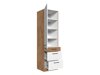 Modulaire kast met deuren Wood White 127