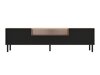 TV galds Romseru 105 (Melns + Artisan ozols)