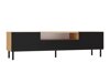 TV stol Romseru 105 (Crna + Hrast Artisan)