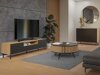 TV stol Romseru 105 (Crna + Hrast Artisan)