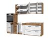 Modulaire keukenset Wood White 136
