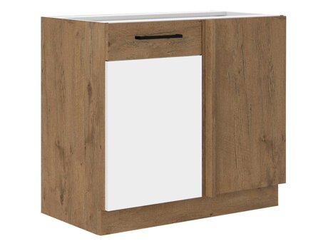 Moduláris szekrény ajtókkal Wood White 103