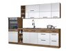 Modulinis virtuvės komplektas Wood White 136