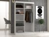 Kledingkast Mandeville 158 (Wit)