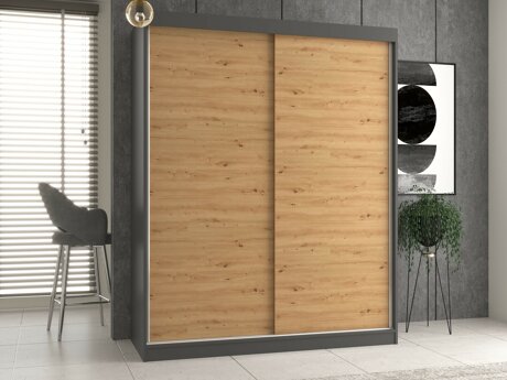 Riidekapp Mandeville 167 (Antratsiit + Artisan tamm)