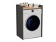 Plank voor de badkamer Balelbo 102 (Antraciet + Artisan eiken)