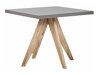 Galds un krēslu komplekts Nolsoro 105 (Taupe)