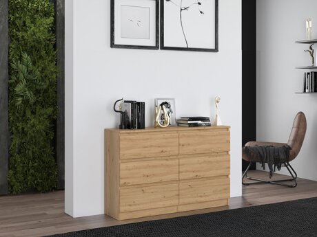 Ladekast Elbvelu 103 (Artisan eiken)