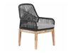 Set stola i stolica Nolsoro 105 (Crna)