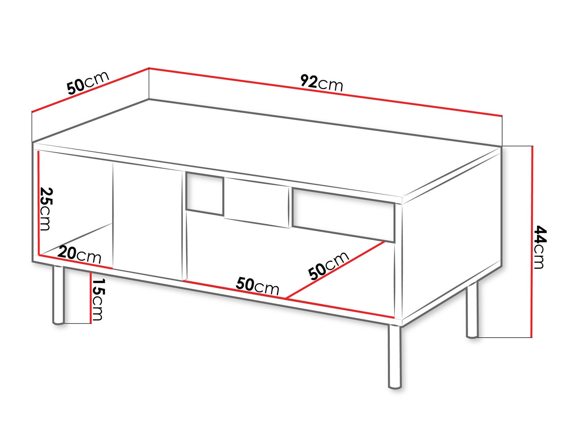 Salontafel Studium