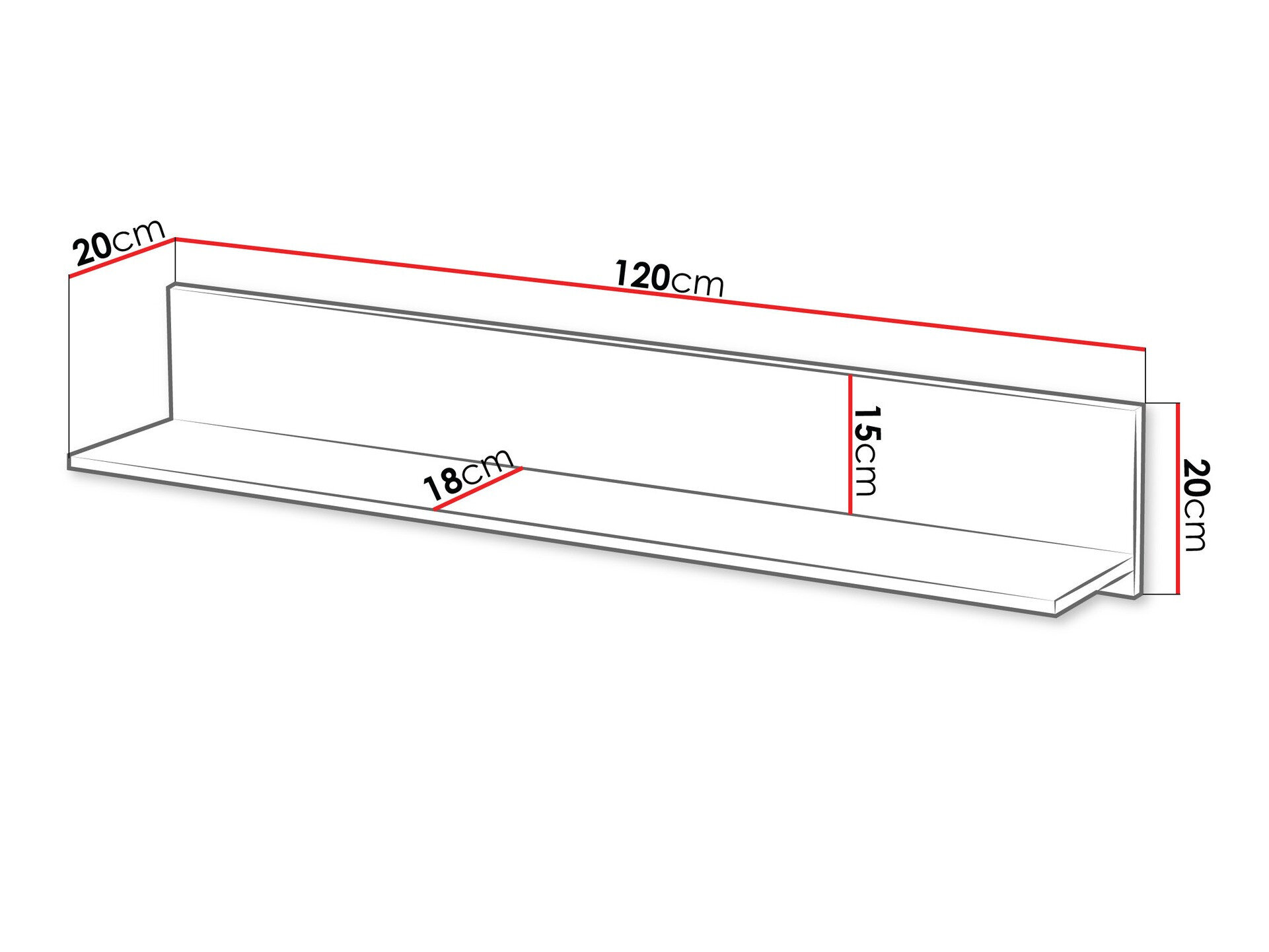 Wandplank Studium