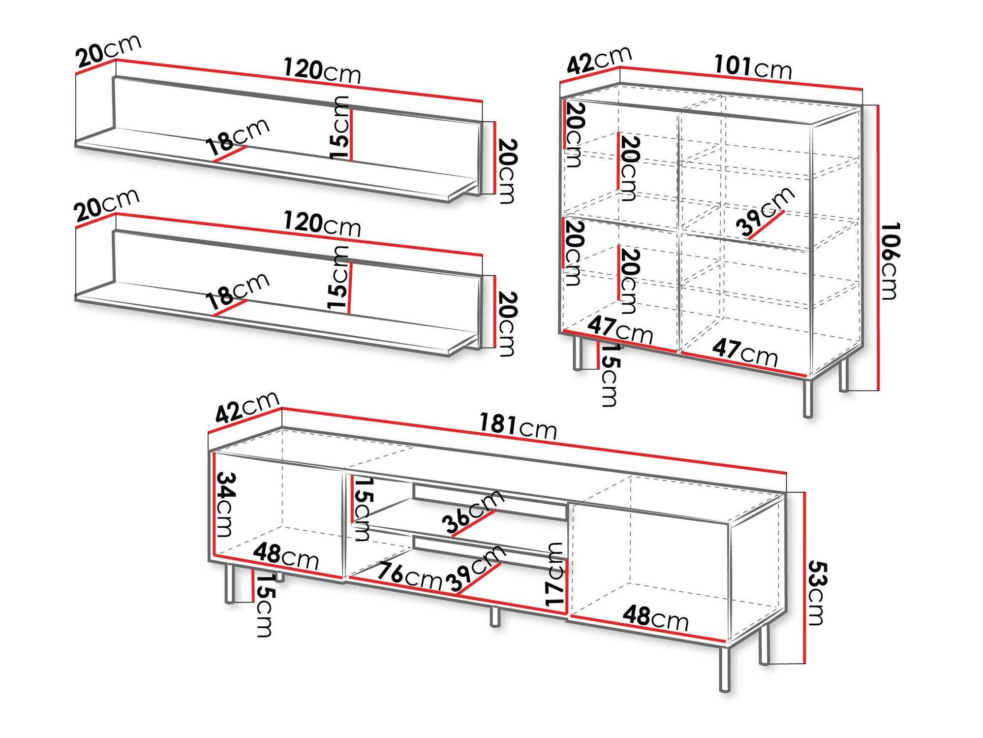 Stuemøbelsæt Livsevi 112