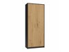 Boekenkast Mandeville 196 (Antraciet + Artisan eiken)