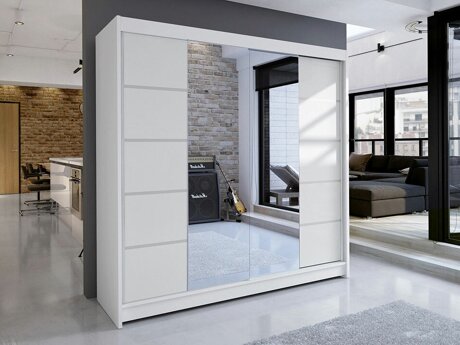 Kledingkast Closico Cavaris V (Wit)
