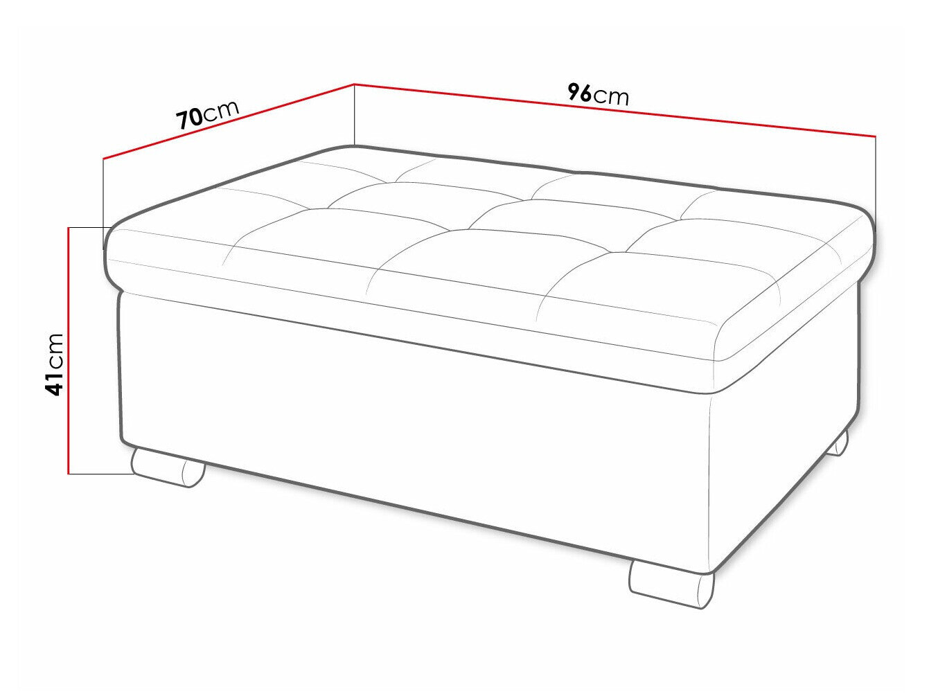 Polstret bænk Comfivo Gemma I (Soul 20)