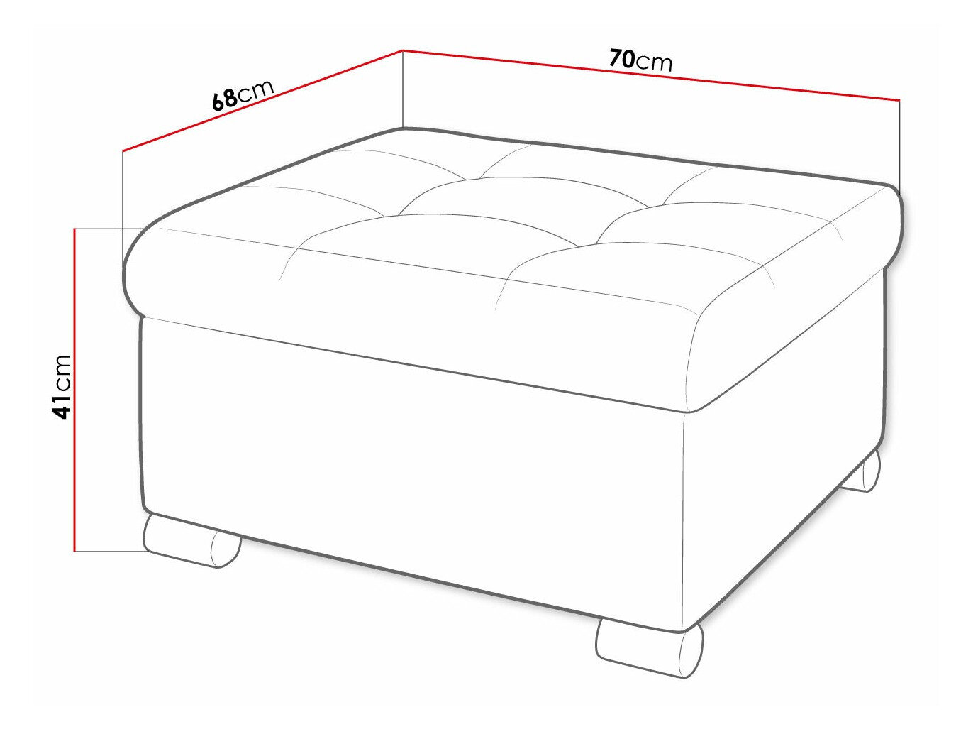 Puf Comfivo Gemma (Soft 017 + Soul 20)