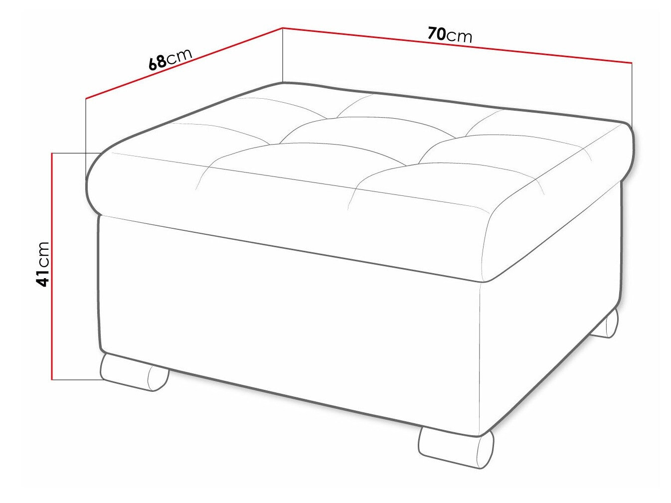 Puf Comfivo Gemma (Soul 20 + Soul 20)