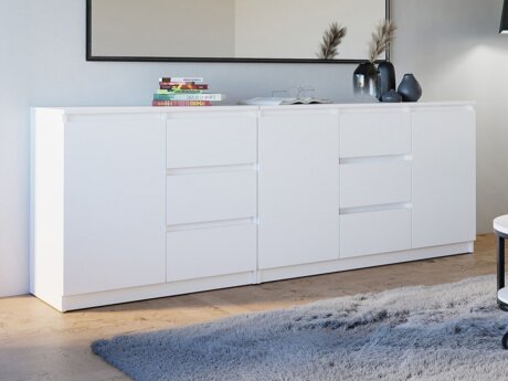 Kommode Elbvelu 109 (Hvid)