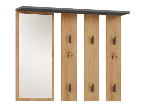 Knagerække Mandeville 210 (Antracit + Artisan eg)