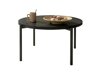 Salontafel Providence 176 (Glanzend zwart + Zwart)