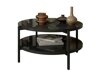 Salontafel Providence 177 (Glanzend zwart + Zwart)