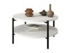 Salontafel Providence 177 (Wit + Zwart)