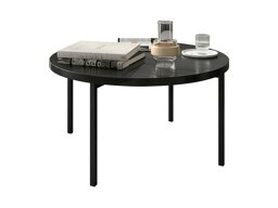 Salontafel Providence 178 (Glanzend zwart + Zwart)