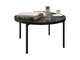 Salontafel Providence 178 (Glanzend zwart + Zwart)